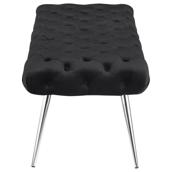  skillfully blending timeless tufting and plush upholstery for a luxurious look and feel. Its meticulous button-tufted top adds depth and dimension