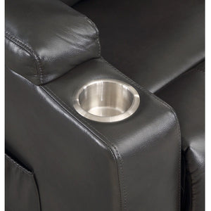 Evander - Power Lift Recliner - Gunmetal