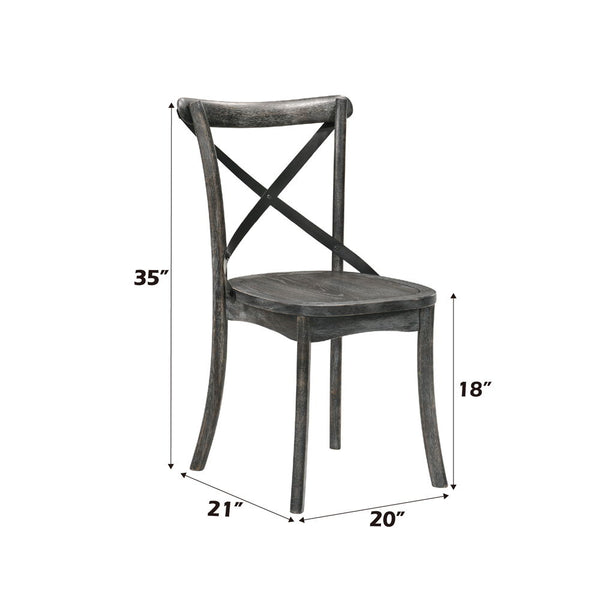 Kendric - Side Chair (Set of 2) - Rustic Gray
