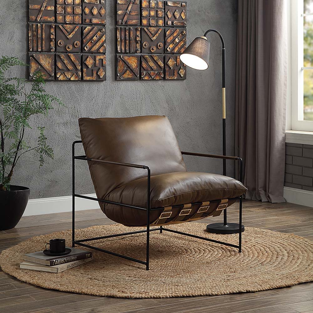 Oralia - Accent Chair - Brown, Dark - 27-"