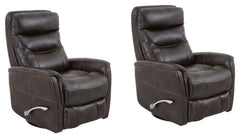Destined to become your favorite seat in the house, this multifunctional Manual Swivel Glider Recliner is easy to open and close and combines the best of everything. You-'ll be able to swivel to see any angle, glide in a soothing motion, and recline for u