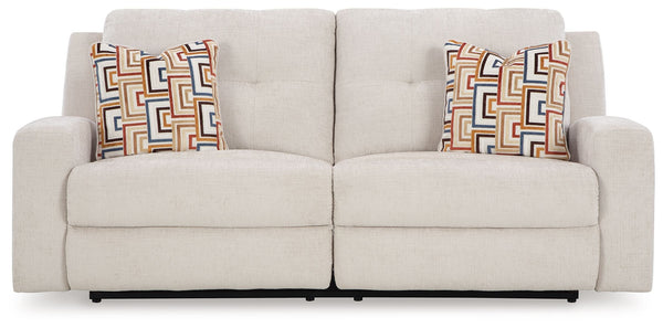 Danum - Stone - 2 Seat Reclining Sofa