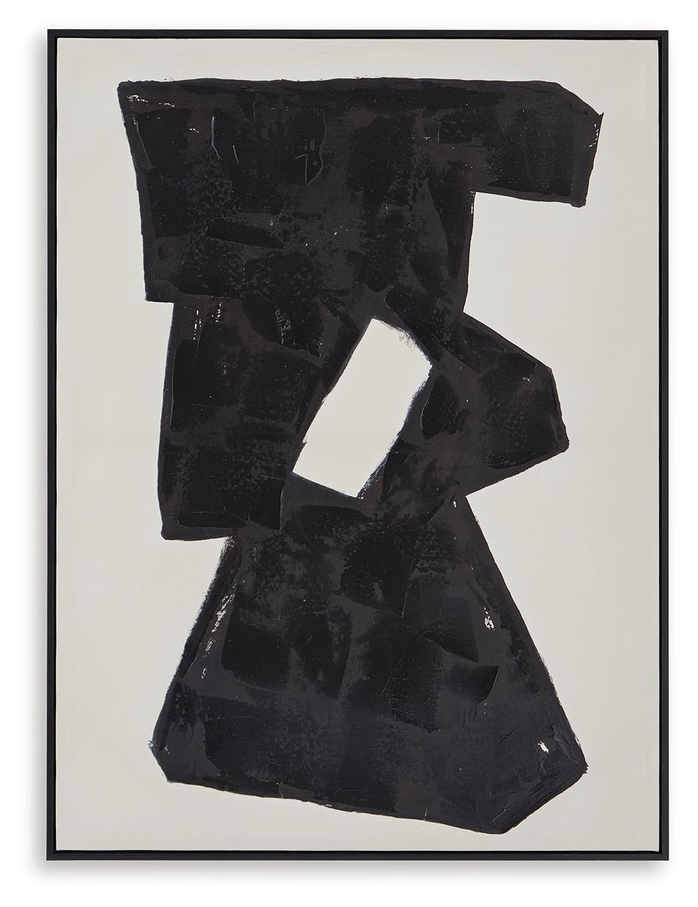 Create a contemporary vibe from head to toe with this wall art. The neutral hues make it chic addition to your gallery wall, while the bold abstract design makes it equally impactful as a standalone accent. Itâ€™s a simple, stylish way to elevate your spa