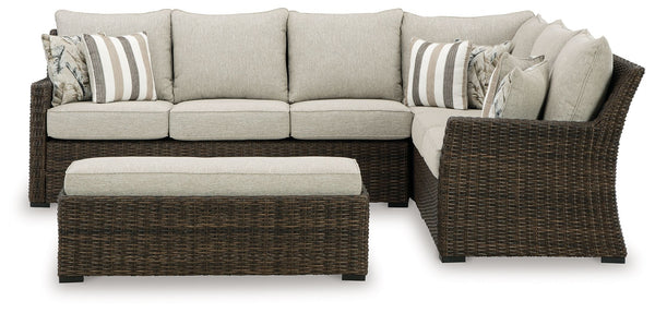 Brook Ranch - Brown - Sofa Sectional