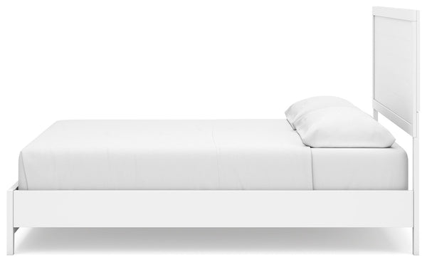 Binterglen - White - California King Panel Bed