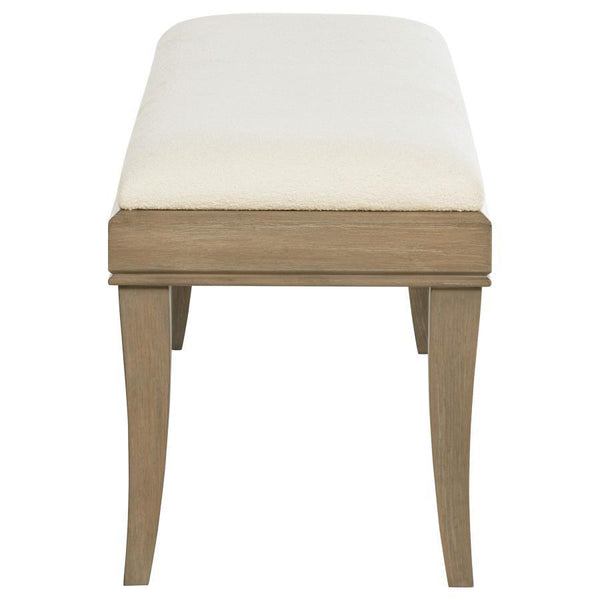  it features a washed mango finish that highlights the natural wood grain. The cushioned seat is up