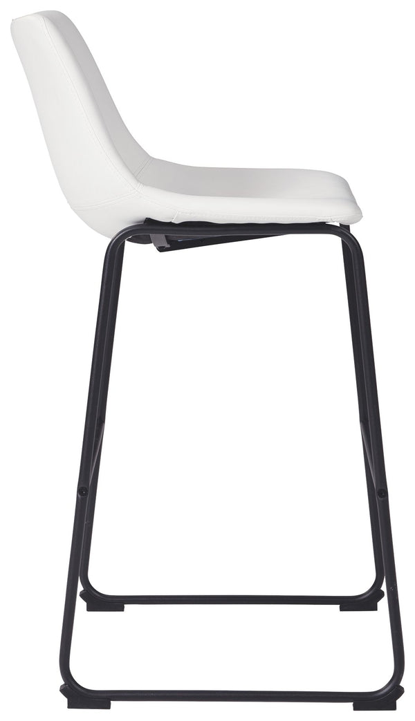 Centiar - White - Tall UPH Barstool (Set of 2)