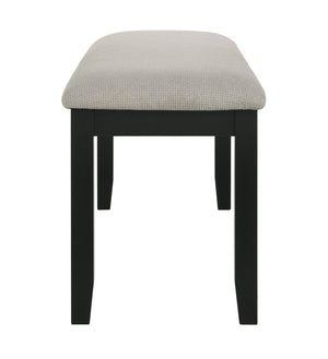  rectangular table with a beautifully textured wood grain finish