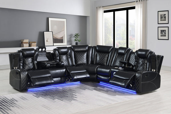  perfect for those seeking both comfort and durability. This set includes a Left Arm Facing Sofa with 2 recliners