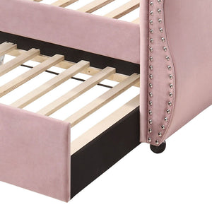 Adkins - Daybed - Pink Velvet