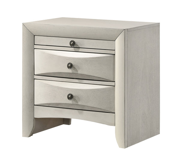 Optimize your bedroom with this innovative and stylish furniture collection, designed to blend modern functionality with sleek aesthetics. The centerpiece boasts a sophisticated headboard featuring built-in shelving and storage compartments, perfect for s