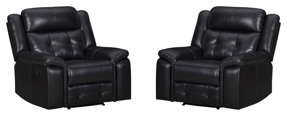Meet Clayton, the ideal swivel glider recliner that perfectly combines comfort and practicality. This recliner is perfect for any evening with its manual recline feature and inherently cleanable faux leather, which makes maintenance effortless. The elegan