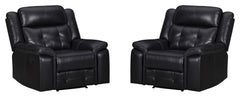 Meet Clayton, the ideal swivel glider recliner that perfectly combines comfort and practicality. This recliner is perfect for any evening with its manual recline feature and inherently cleanable faux leather, which makes maintenance effortless. The elegan