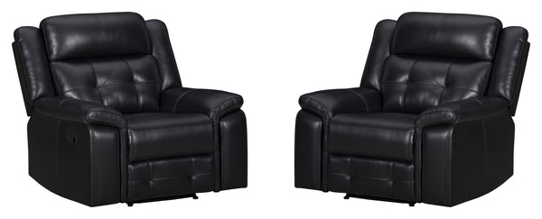 Meet Clayton, the ideal swivel glider recliner that perfectly combines comfort and practicality. This recliner is perfect for any evening with its manual recline feature and inherently cleanable faux leather, which makes maintenance effortless. The elegan