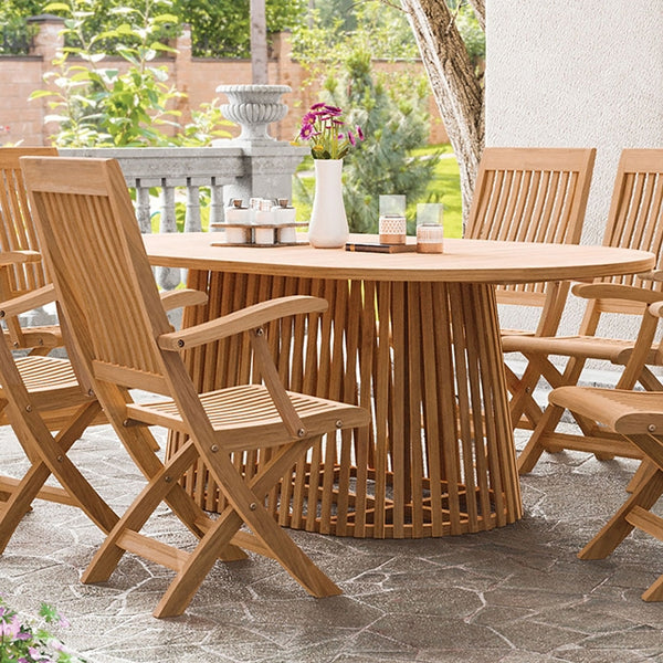 Lovina Oval Dining Table