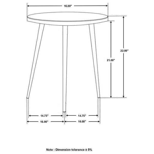  while the tapered legs ensure stability and durability. Perfect as a functional accent