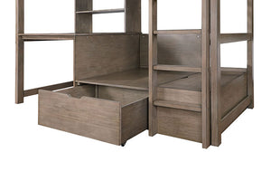 Callistus Twin/Workstation Loft Bed