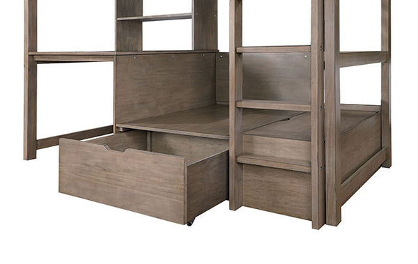Callistus Twin/Workstation Loft Bed