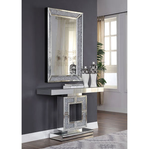 Noralie - Accent Table - Mirrored - Wood - 31"