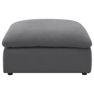  this ottoman offers a modern touch that complements a wide range of 