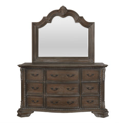 Sheffield-Dresser/ Mirror-Gray<h4><b>Sheffield - Dresser - Gray</b></h4> <table width="100%"><colgroup><col style="width: 30%"> <col style="width: 70%"> </colgroup> <tbody> <tr> <td>Dimensions</td> <td> 20.00"L x 64.00"D x 38.00"H</td> </tr> <tr> <td>Weig