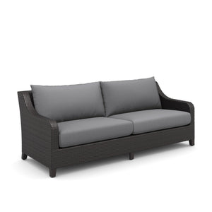 Skye - 2 Piece Outdoor Set (Sofa & Slat Top Coffee Table) - Gray
