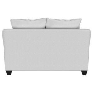 Salizar - Upholstered Flared Arm Loveseat - Sand