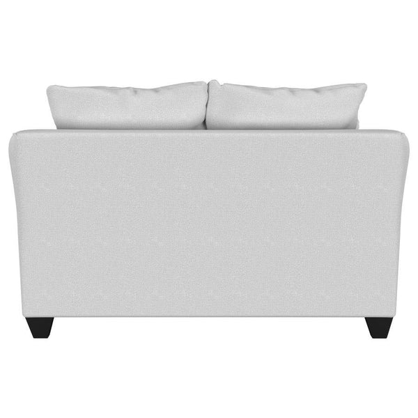 Salizar - Upholstered Flared Arm Loveseat - Sand