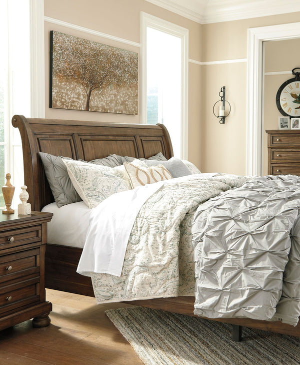 Flynnter - Medium Brown - 6 Pc. - Dresser