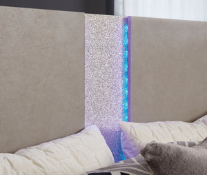Surancha - Gray - Queen Panel Bed