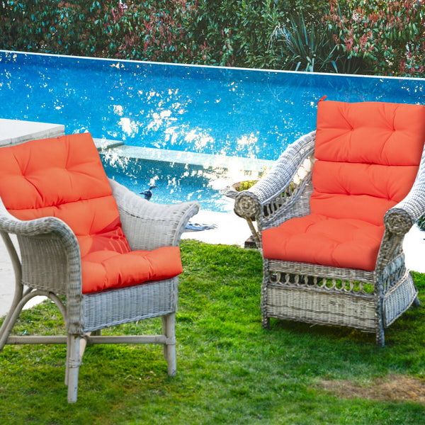 Superior sponge offers comfortable and soft sitting experience for you <br>Woven suede bedford cord provides smooth feeling and extra comfort <br>Convenient for you to suit different furniture with three-fold design <br>High quality string ties are not ea