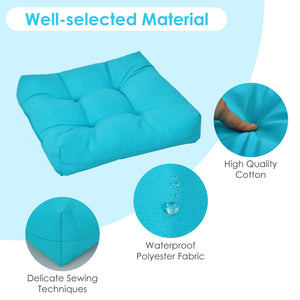 Durable polyester fabric is wear-resistant with a long lifespan <br>Soft cushions offer a better sitting experience <br>The waterproof and oil-proof cover is easy to clean and maintain <br>Exquisite workmanship without deformation <br>Sun protection funct