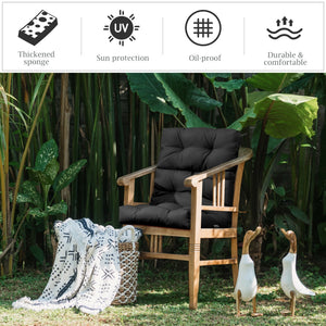 Superior sponge offers comfortable and soft sitting experience for you <br>Woven suede bedford cord provides smooth feeling and extra comfort <br>Convenient for you to suit different furniture with three-fold design <br>High quality string ties are not ea