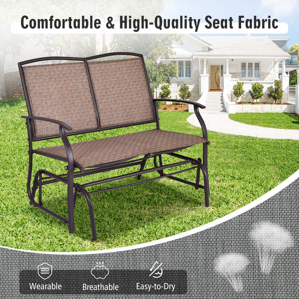 Don't place it outside in rainy days <br>Simple  Functional And Stylish <br>Sturdy  Firm And Durable to keep a long time use <br>Comfortably Seats For Two People <br>Offers Comfortable And Relaxation <br>Suitable For Both Indoor And Outdoor <br>4 Fixed Ch