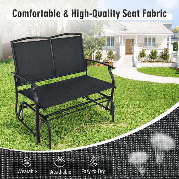 Don't place it outside in rainy days <br>Simple  Functional And Stylish <br>Sturdy  Firm And Durable to keep a long time use <br>Comfortably Seats For Two People <br>Offers Comfortable And Relaxation <br>Suitable For Both Indoor And Outdoor <br>4 Fixed Ch