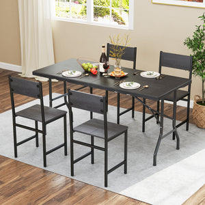 Portable and foldable design allows for easy storage and transportation<br>Convenient built-in handle ensures effortless mobility wherever you go<br>Crafted with a selected HDPE tabletop known for its durability<br>The mimic wood grain surface is wear-res