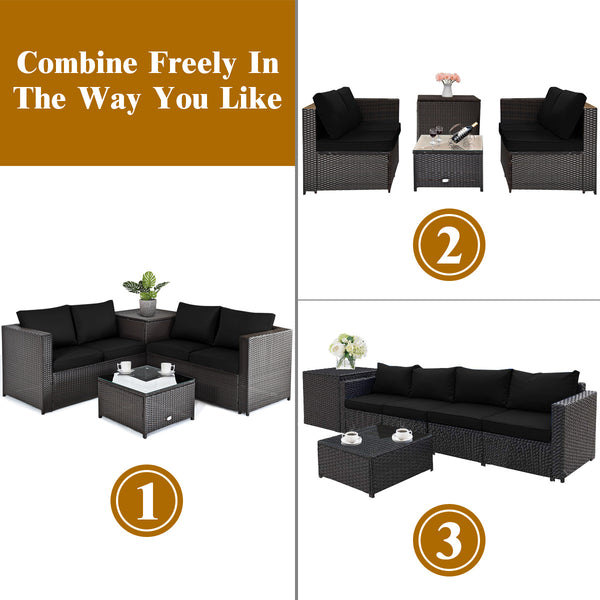 Ship in 4 boxes  may arrive on different days<br>2 bags of screws are packed in the different boxes (1 bag of screws in the fire pit table box and another bag of screws in the first sofa set box)<br>Make outdoor gatherings warmer with 50 000 BTU Â  Â <br>