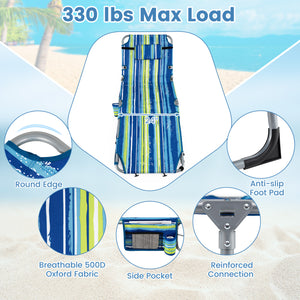 4-level adjustable backrest offers customizable recline angles (Beige Option)<br>5 adjustable backrest positions enable you to relax in an ideal posture<br>Adjustable footrest allows you to sit up to read or play<br>Removable and comfy foam filled pillow 