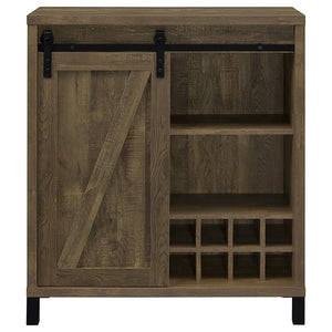  as it offers a masculine rustic charm. It shows off a single slidi