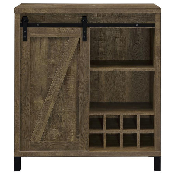  as it offers a masculine rustic charm. It shows off a single slidi