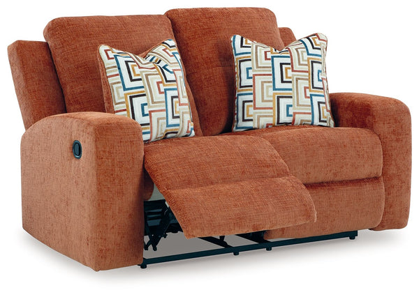 Danum - Spice - Reclining Loveseat