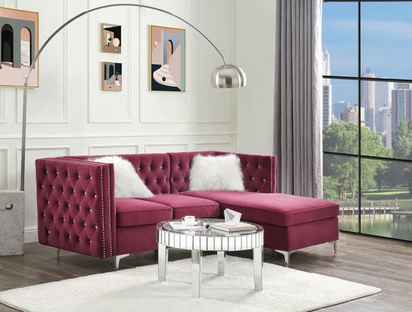 Jaszira - Arms - Burgundy Velvet