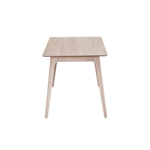 Oscar - Counter Table & 4 Chairs - White Ash