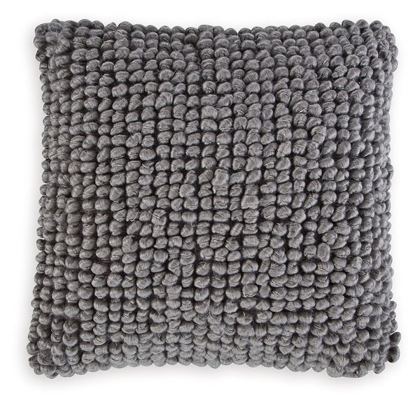 Bring textural interest to your decor with the visual intrigue of this throw pillow. Its luxuriously looped design is utterly charming, adding a relaxed sense of style wherever it-'s placed.<br/><br/><b>Product Features</b><ul><li>Face made of wool/polyes