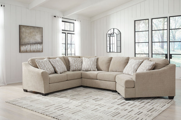 Brogan Bay - Cork - 3-Piece Sectional With Raf Cuddler