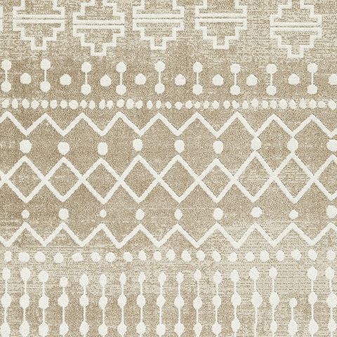 Bunchly - Tan / Brown / Cream - Medium Rug