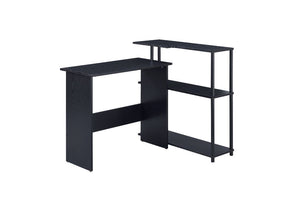 Warm, cozy while remaining functional, the Ievi Desk helps you find a good balance between work and life. It features a low bookshelf built into the right side, providing two open storage compartments for book or file organization. An elegant all wood des