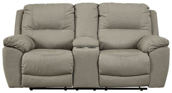 Next-Gen Gaucho - Putty - DBL Rec Loveseat w/Console