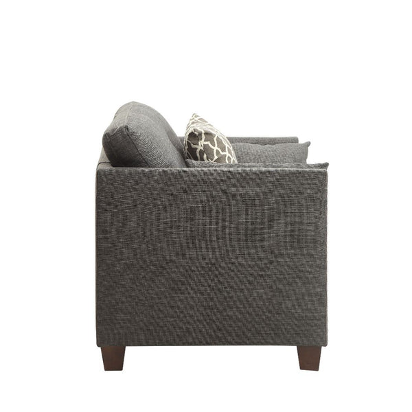  Nailhead Trim (Armrest/Base) Loose Back & Seat Cushion (3+3) Backrest Style: Cushion Seat Construction: Pocket Coil