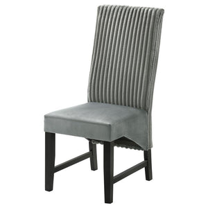 Barrand - Upholstered Dining Side Chair (Set of 2) - Gray